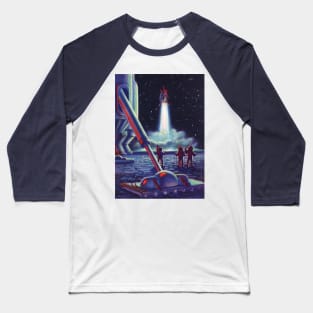 Vintage Science Fiction Baseball T-Shirt